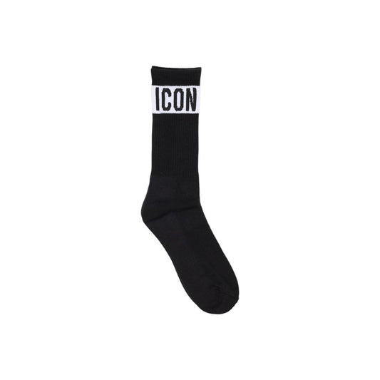 Black Cotton Socks