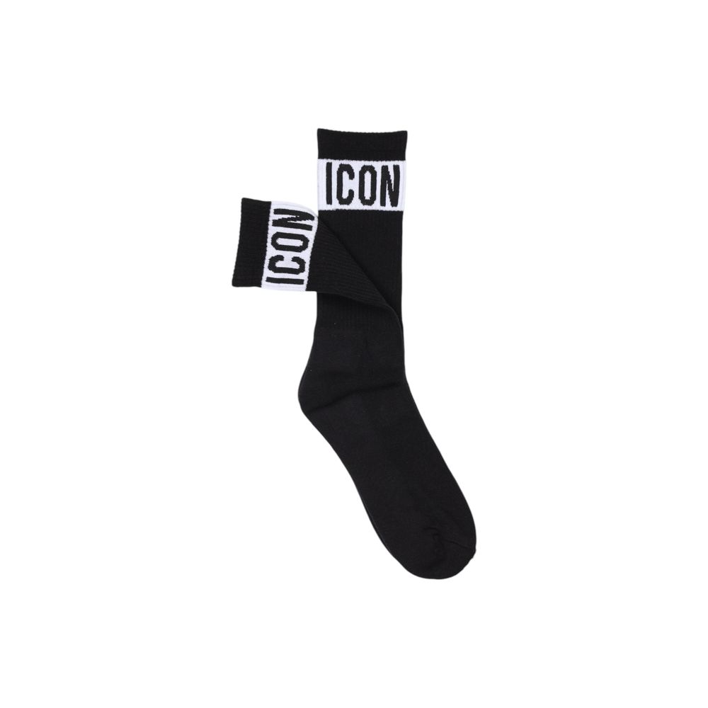 Black Cotton Socks