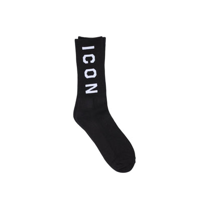 Black Cotton Socks