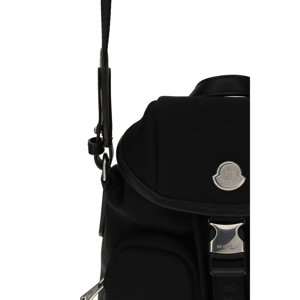 Black Calf Leather Bos Taurus Backpack