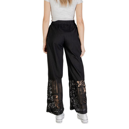 Black Cotton Pant