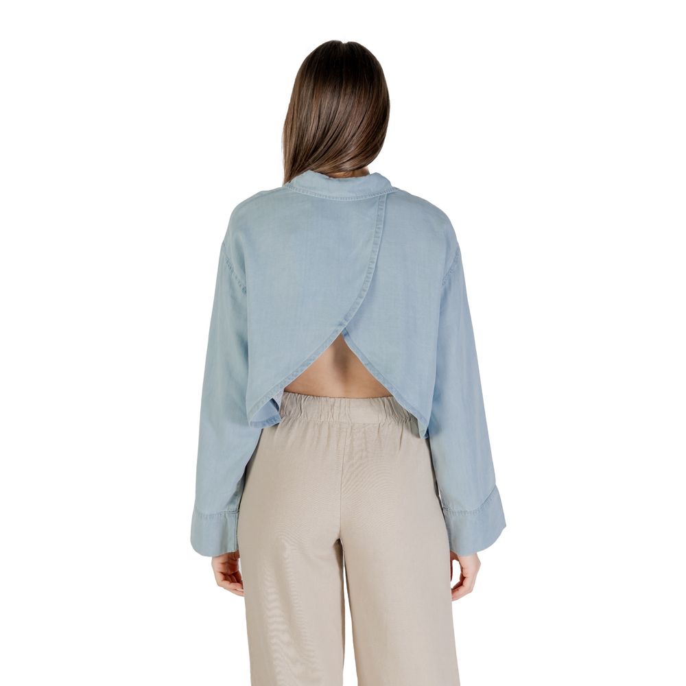 Light Blue Lyocell Blouse