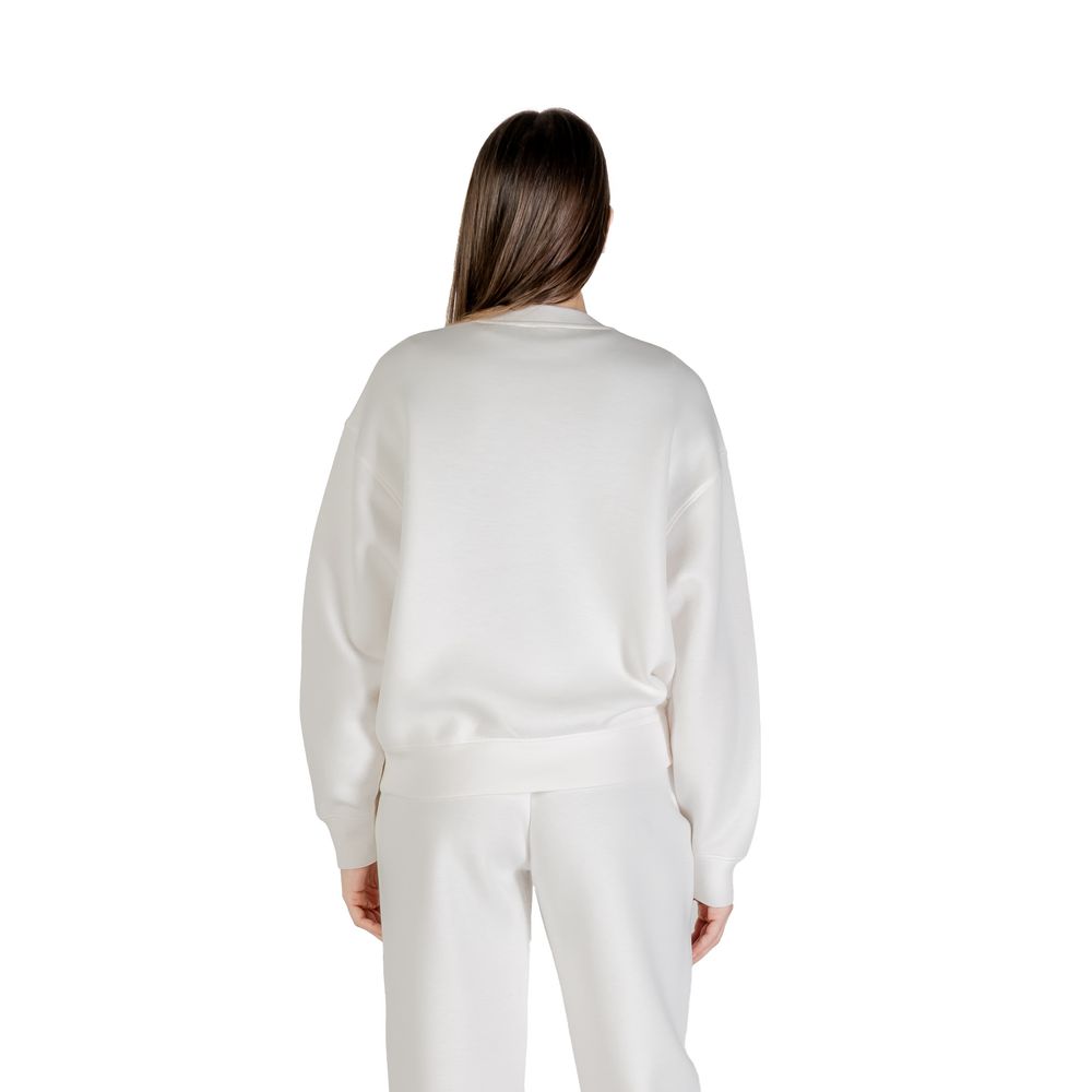 Cream Viscose Sweatshirt