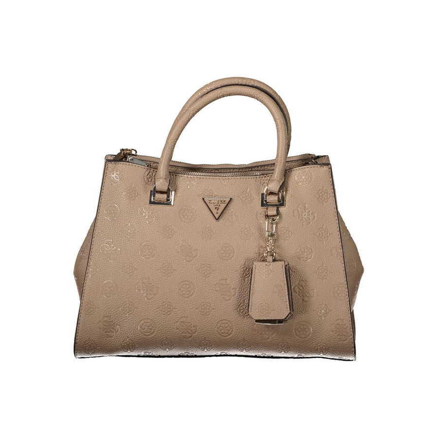 Marrone Poliuretano Women Handbag
