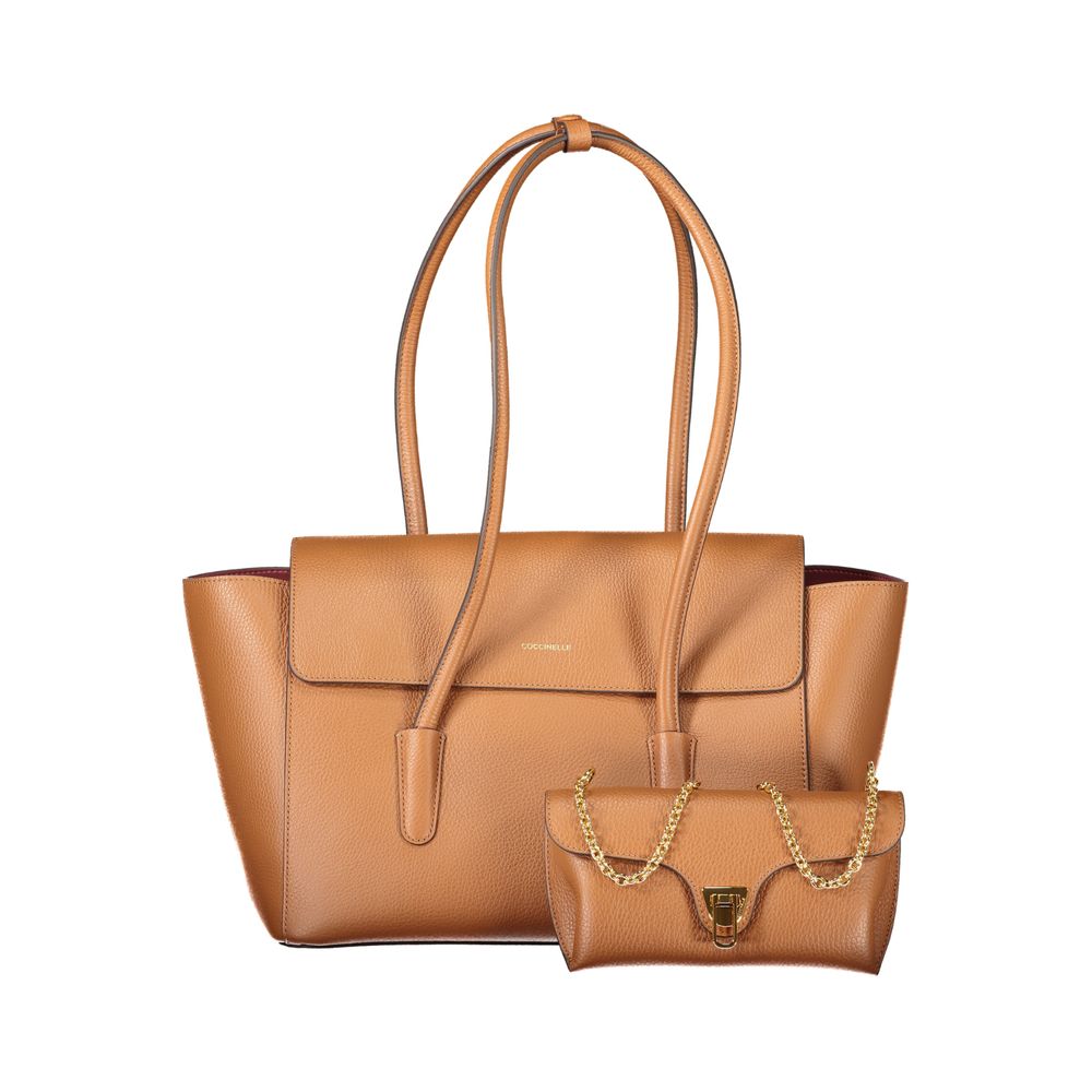 Brown Leather Handbag