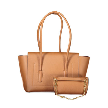 Brown Leather Handbag