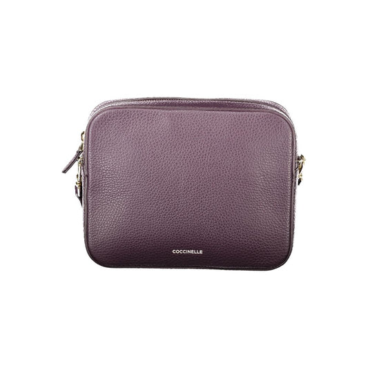 Purple Leather Women Handbag