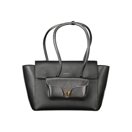 Black Leather Handbag