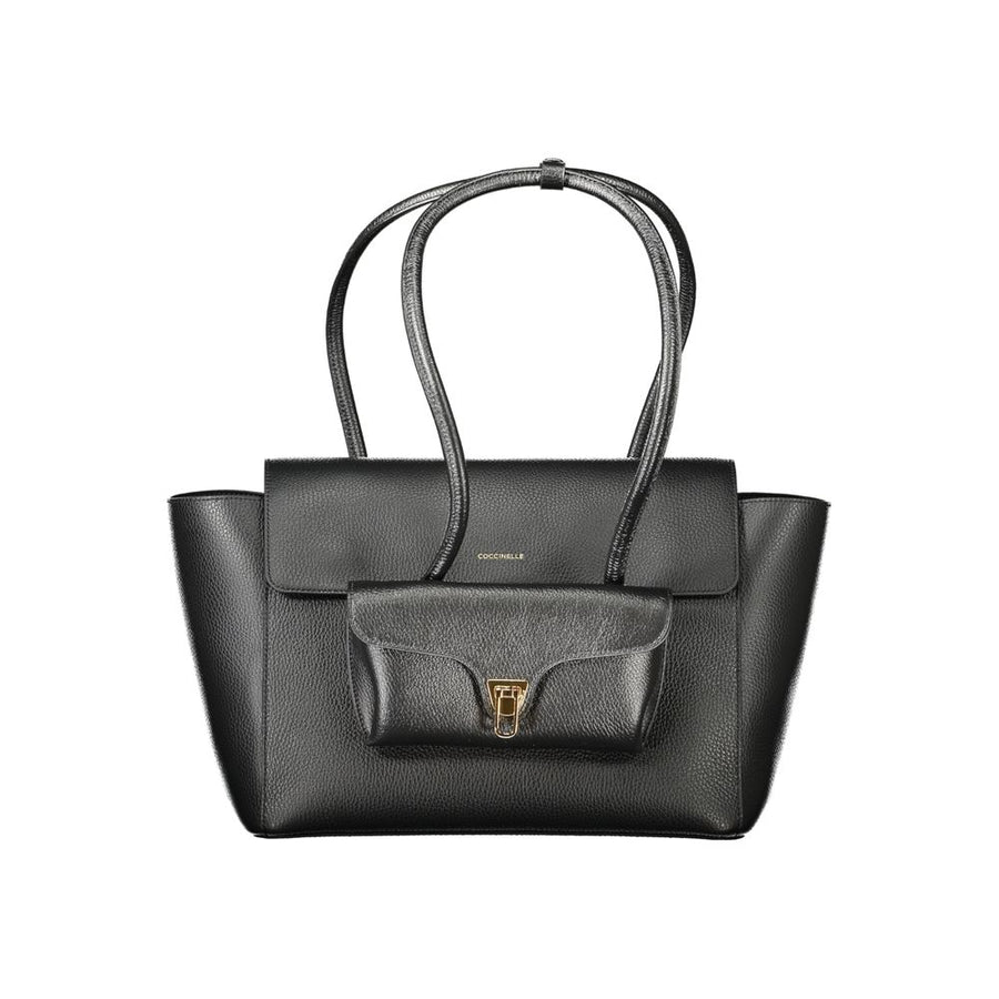 Black Leather Handbag