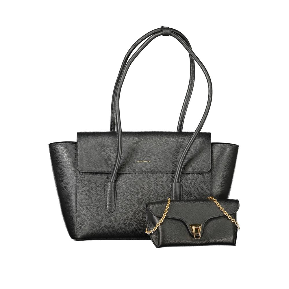 Black Leather Handbag