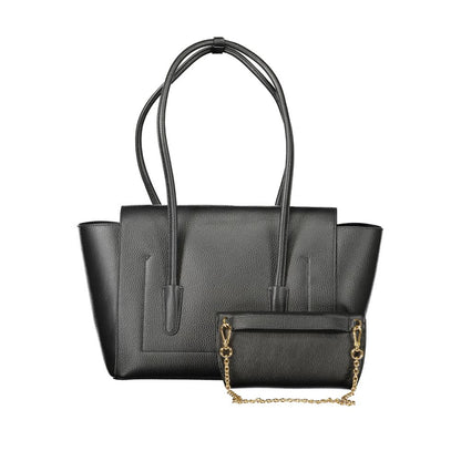 Black Leather Handbag