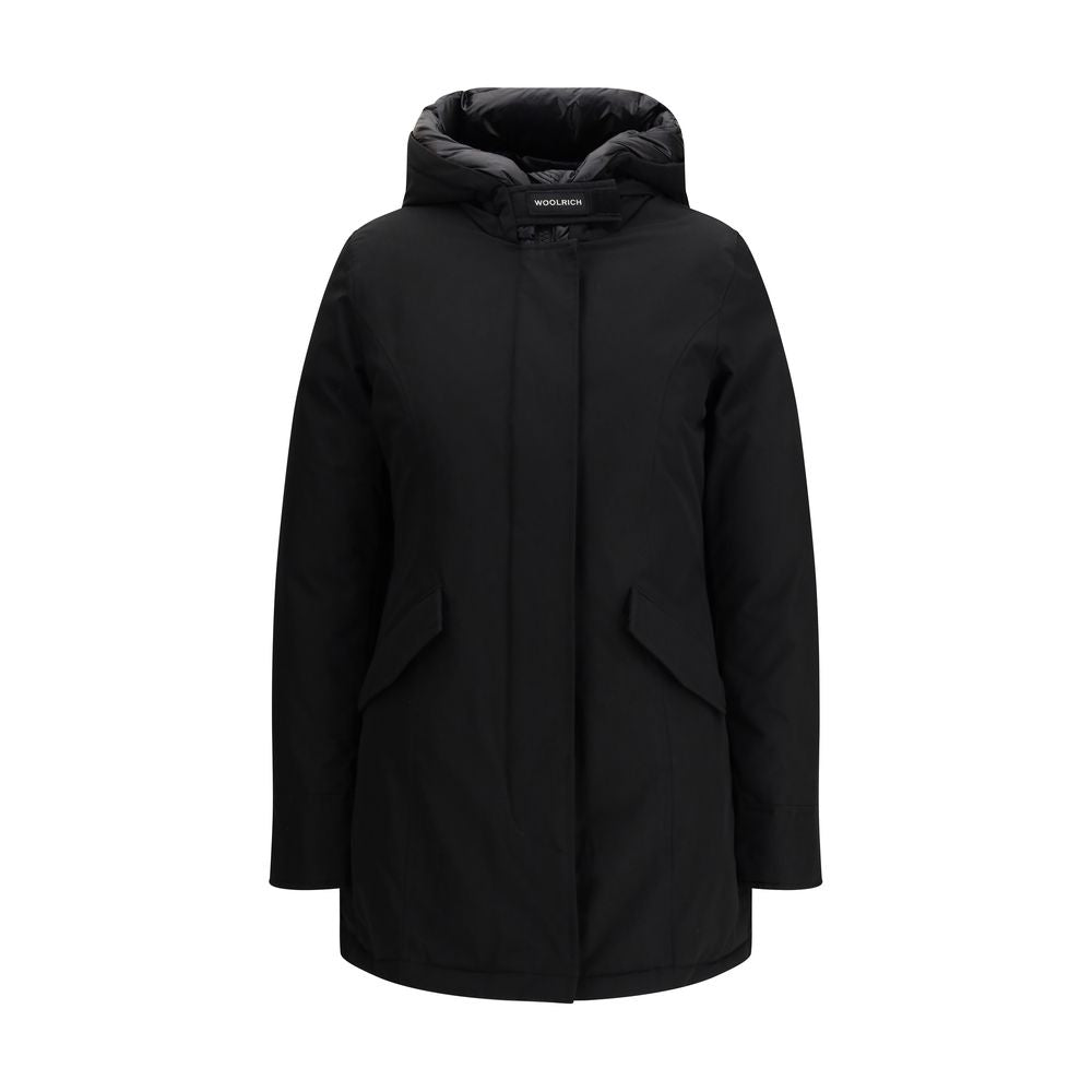 Black Cotton Parka