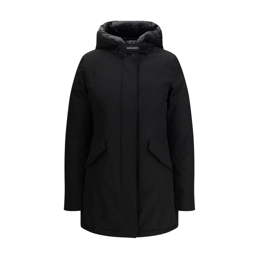 Black Cotton Parka