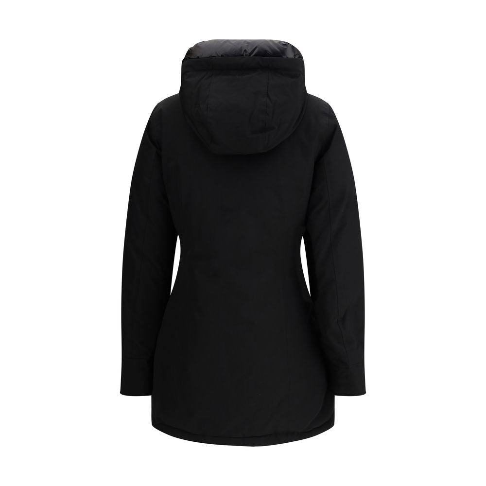 Black Cotton Parka