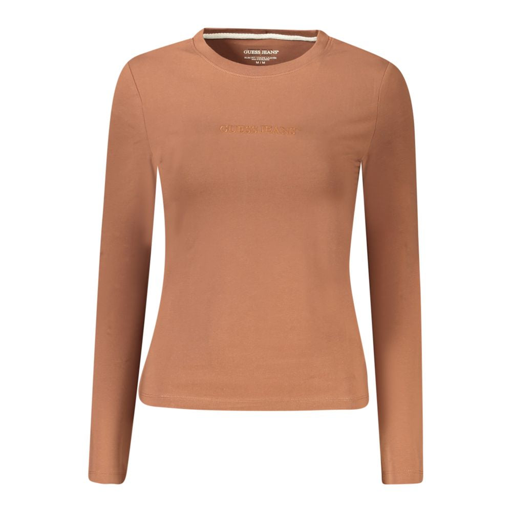 Brown Cotton T-Shirt