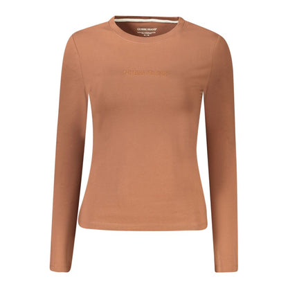 Brown Cotton T-Shirt