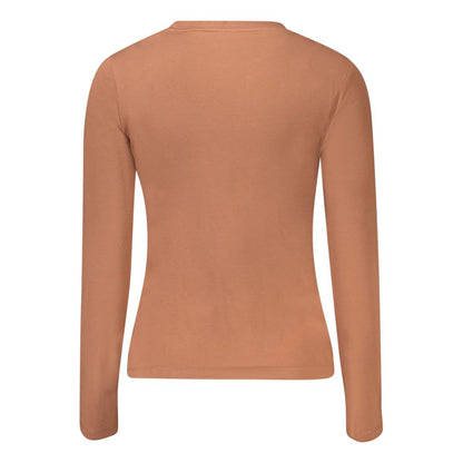 Brown Cotton T-Shirt