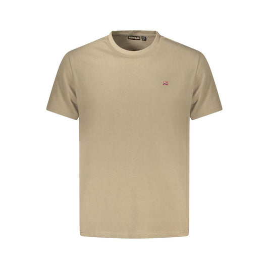 Marrone Cotton Mens T-Shirt