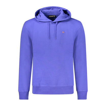 Blue Cotton Mens Sweatshirt