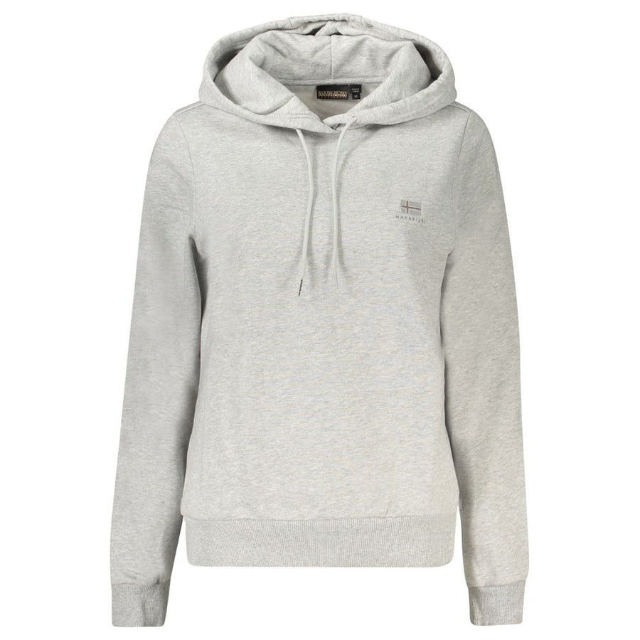 Grigio Cotton Women Sweatshirt