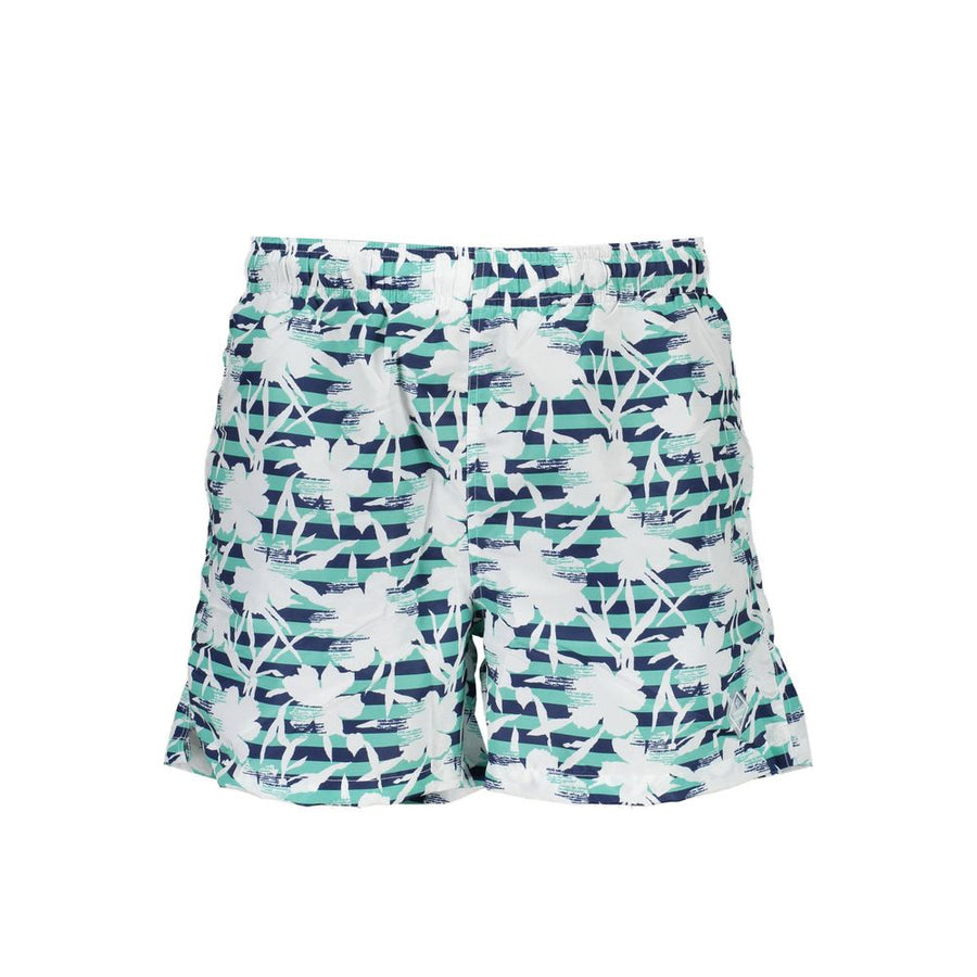 Verde Polyester Men's Swim Trunk