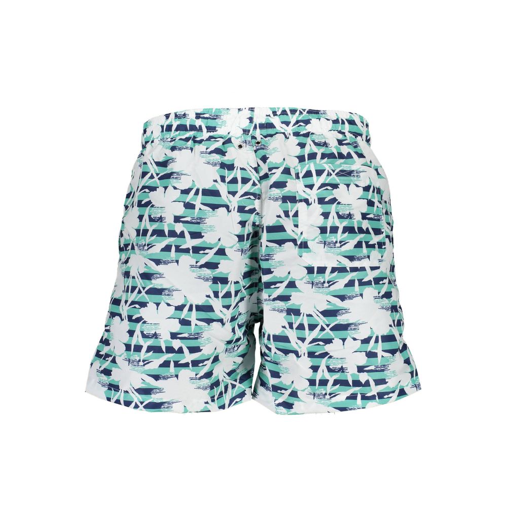 Verde Polyester Men's Swim Trunk