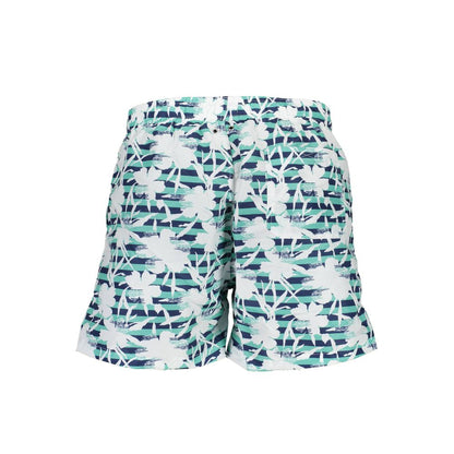 Verde Polyester Men's Swim Trunk