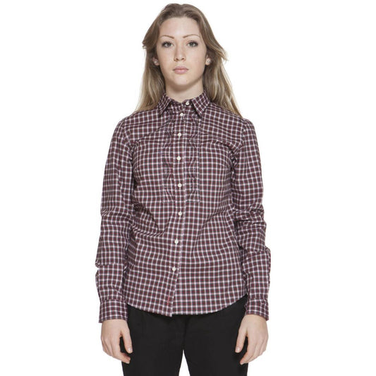 Rosso Cotton Women Shirt