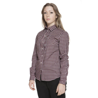 Rosso Cotton Women Shirt