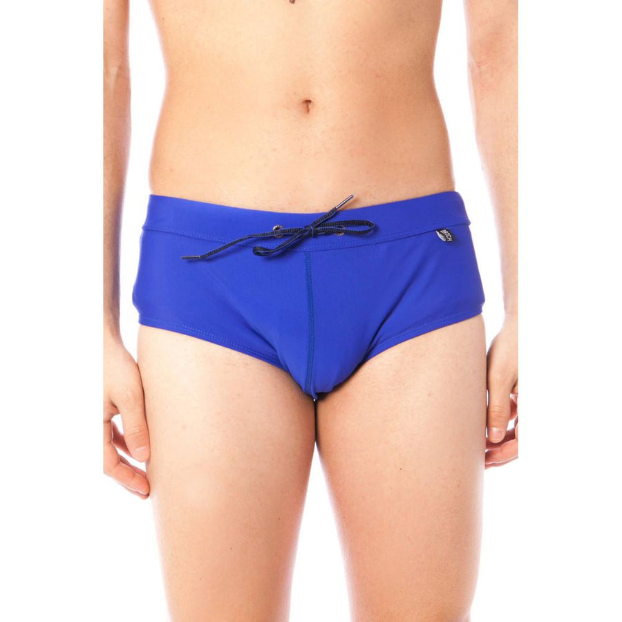 Blu Poliammide Men Swim Brief