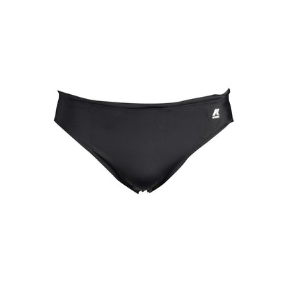 Black Elastane Swimwear