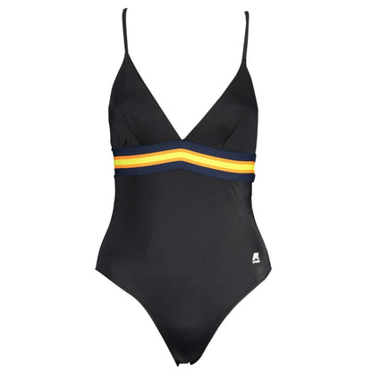 Black Elastane Swimwear