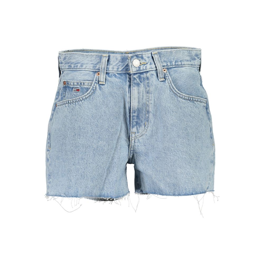 Azzurro Cotton Women Short