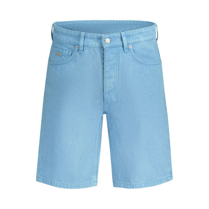 Azzurro Cotton Mens Short