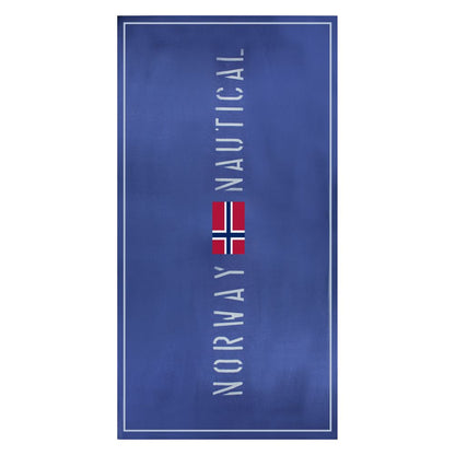 Blue Polyester Women Beach Towel