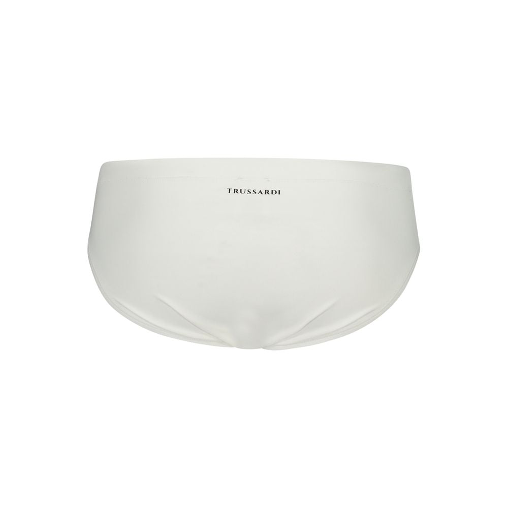 Bianco Poliammide Men Swim Brief