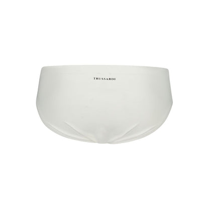 Bianco Poliammide Men Swim Brief