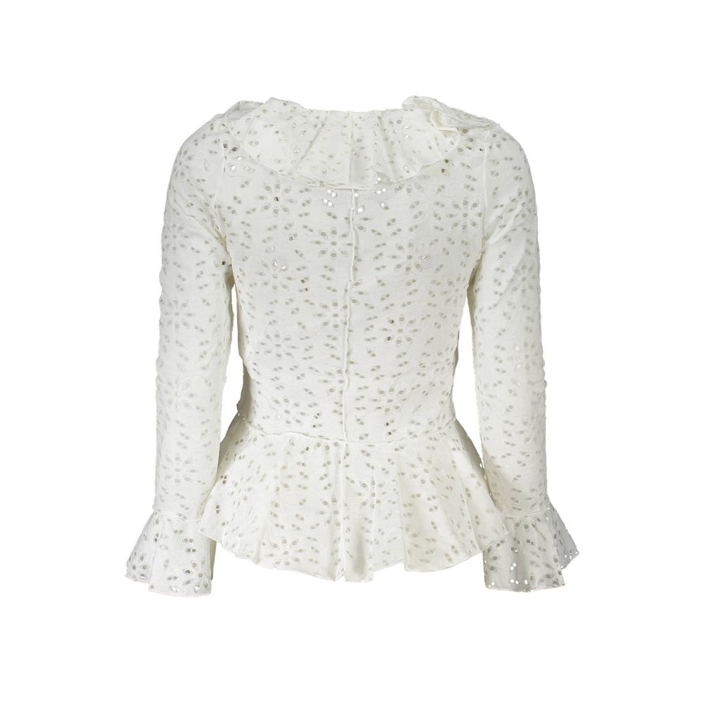 Bianco Poliammide Women's Blouse