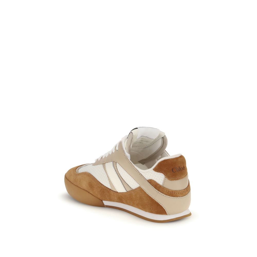 Brown Calf Leather Bos Taurus Athletic Sneakers