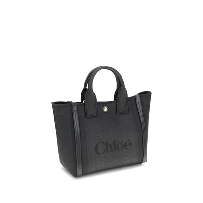 Black Cotton Handbag