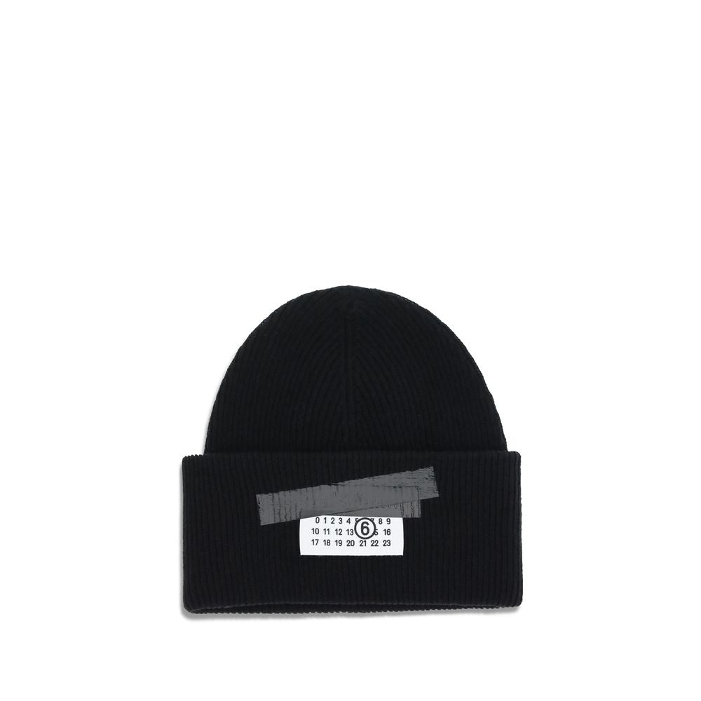 Black Wool Beanie