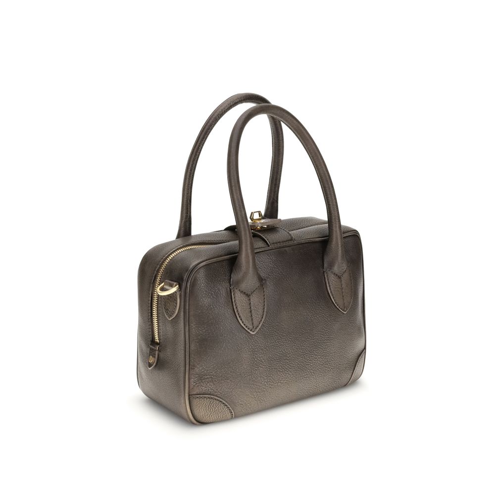 Brown Leather Shoulder Bag