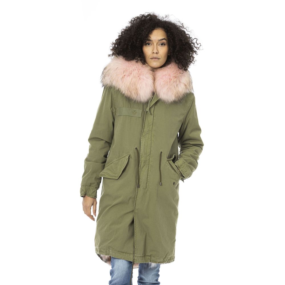Army Cotton Women Parka