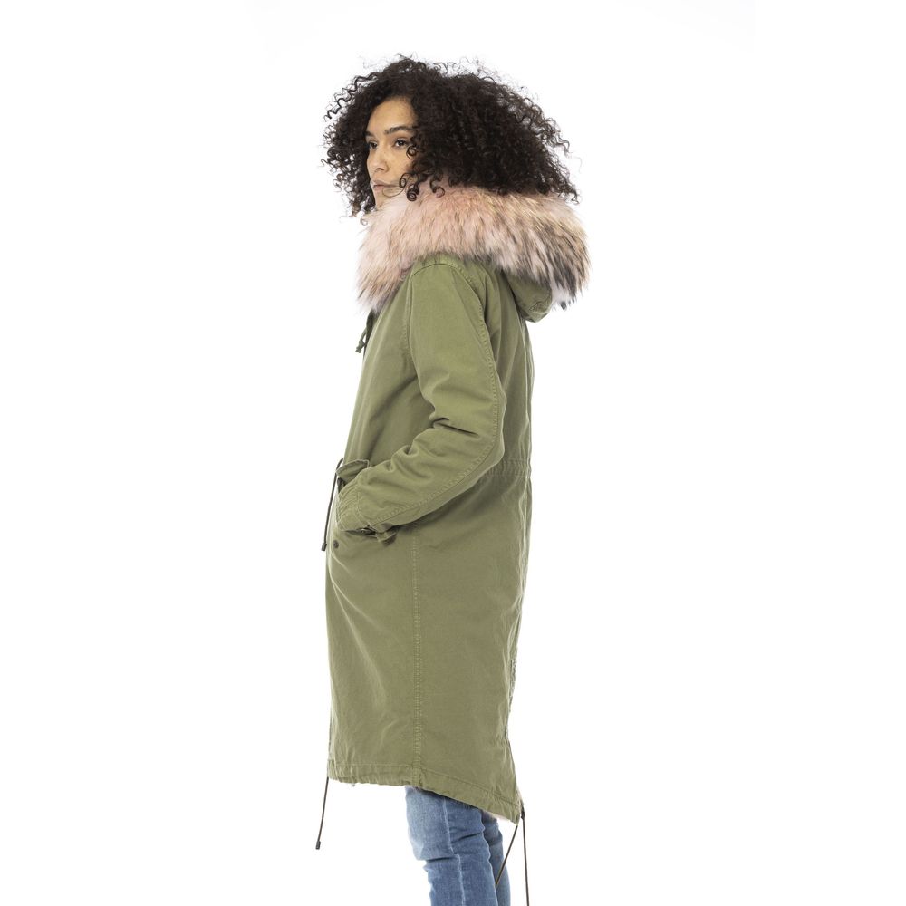 Army Cotton Women Parka