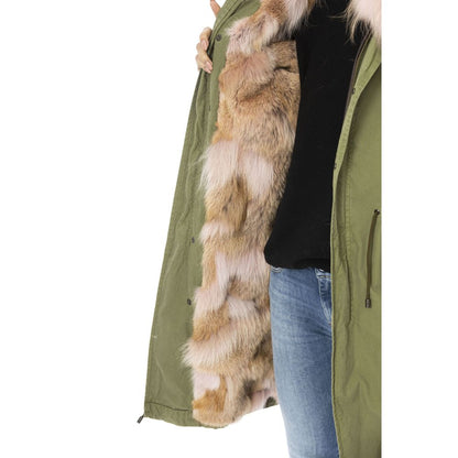 Army Cotton Women Parka