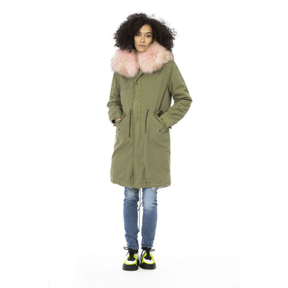 Army Cotton Women Parka
