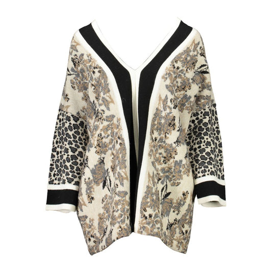 Beige Acrylic Women's Sweater