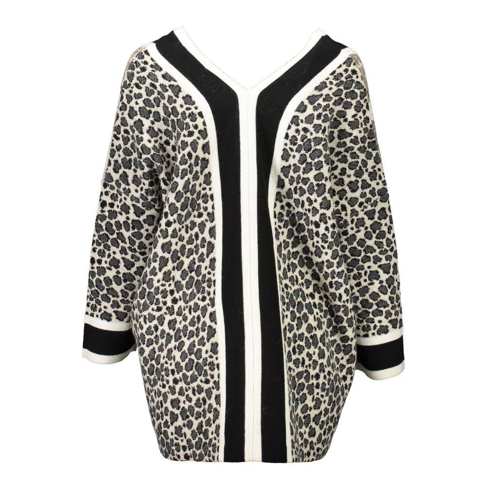 Beige Acrylic Women's Sweater