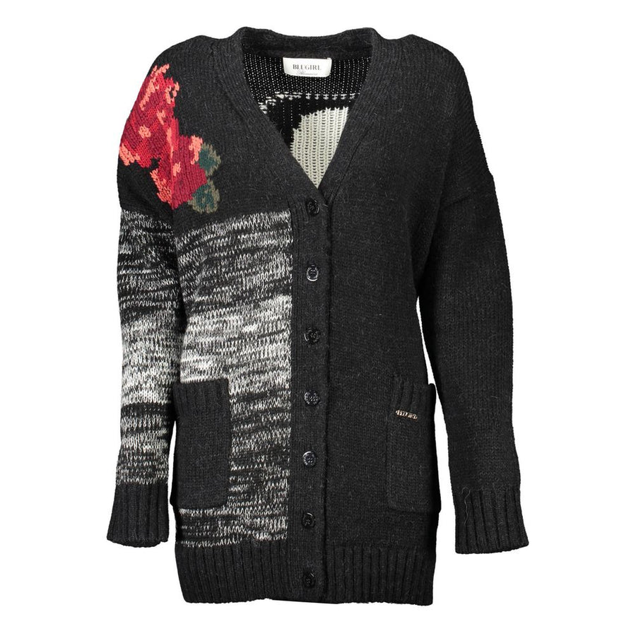 Nero Acrylic Women Cardigan
