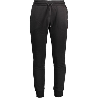 Black Cotton Men's Track Pant